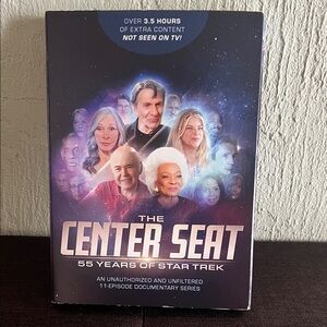 # 0574 + The Center Seat: 55 Years of Star Trek DVD